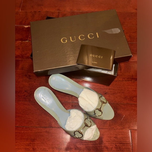 VINTAGE GUCCI KITTEN PUMP - Picture 15 of 16